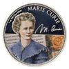 2022 Niue $2 Women in History: Marie Curie 1oz. Fine Silver Coin (No Tax) scuffed cap.