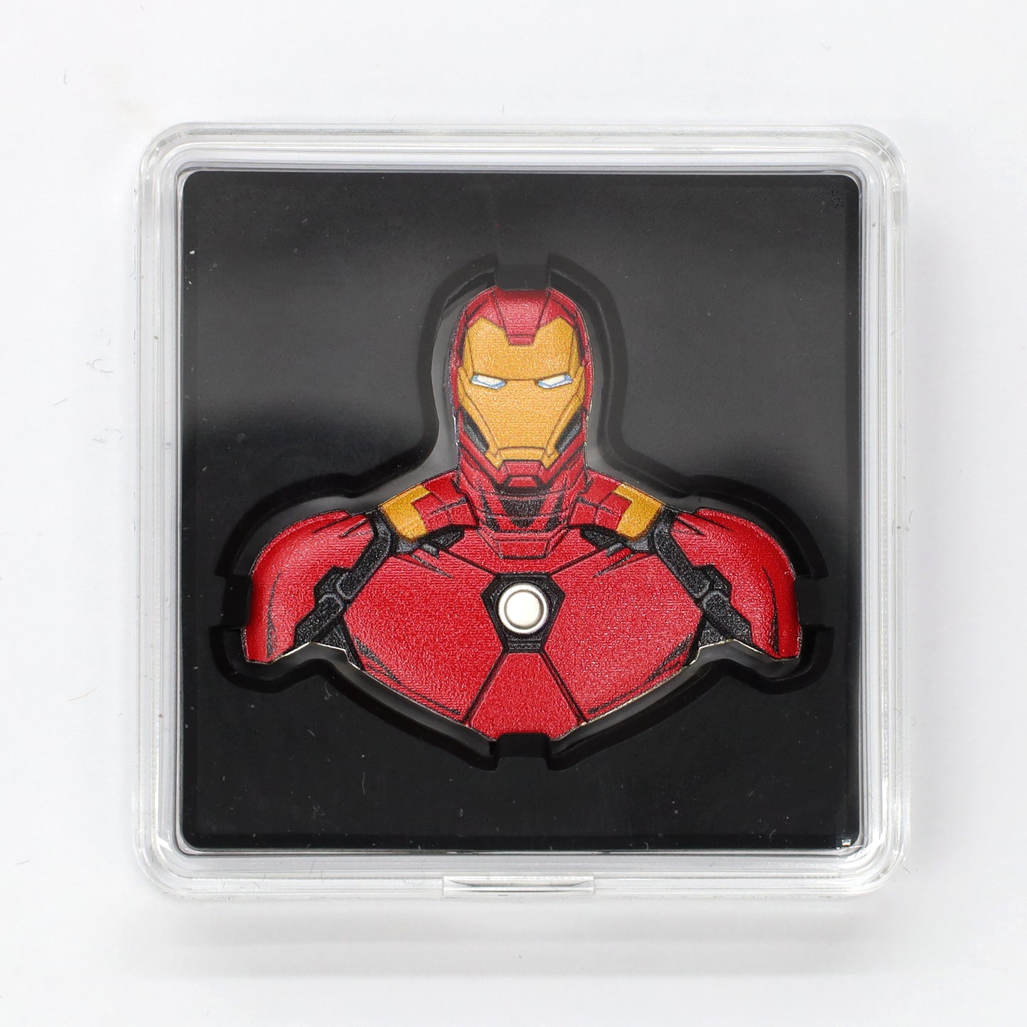 2023 Niue $2 Marvel Comics: Iron Man 1oz. .999 Shaped Silver Coin (No Tax) minor issues