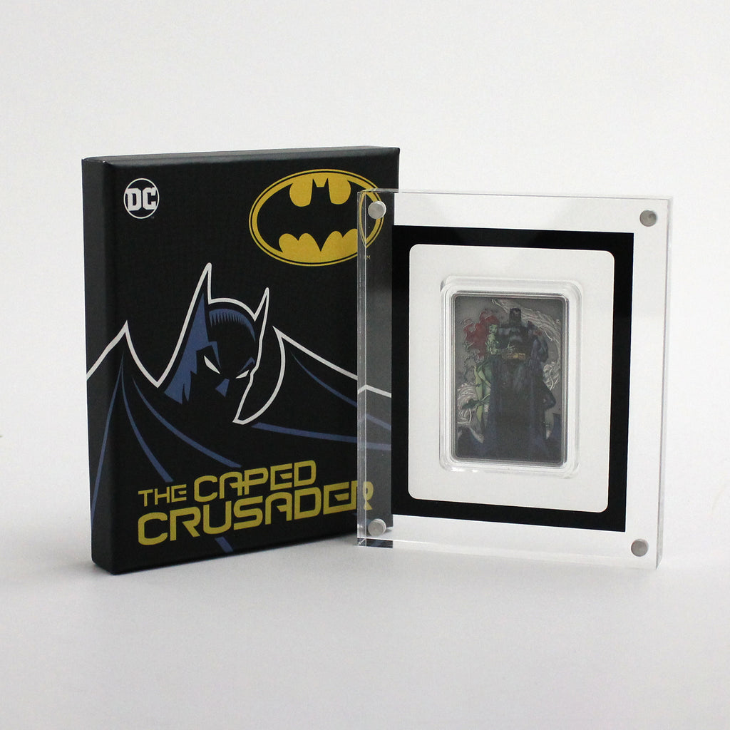 2020 Niue $2 DC Caped Crusader Batman 1oz. Fine Silver Bar (No Tax) minor wear
