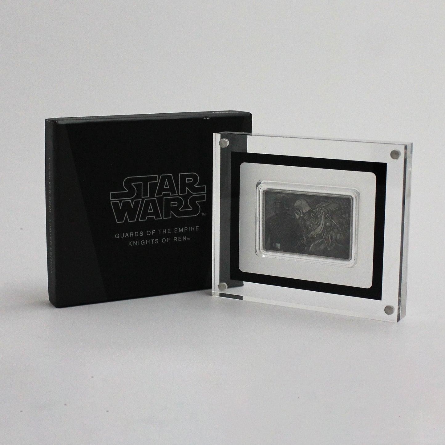 2021 Niue $2 Star Wars: Knights of Ren 1oz. .999 Fine Silver Bar (No Tax) minor wear