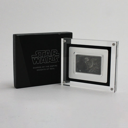 2021 Niue $2 Star Wars: Knights of Ren 1oz. .999 Fine Silver Bar (No Tax) minor wear