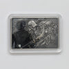 2021 Niue $2 Star Wars: Knights of Ren 1oz. .999 Fine Silver Bar (No Tax) minor wear