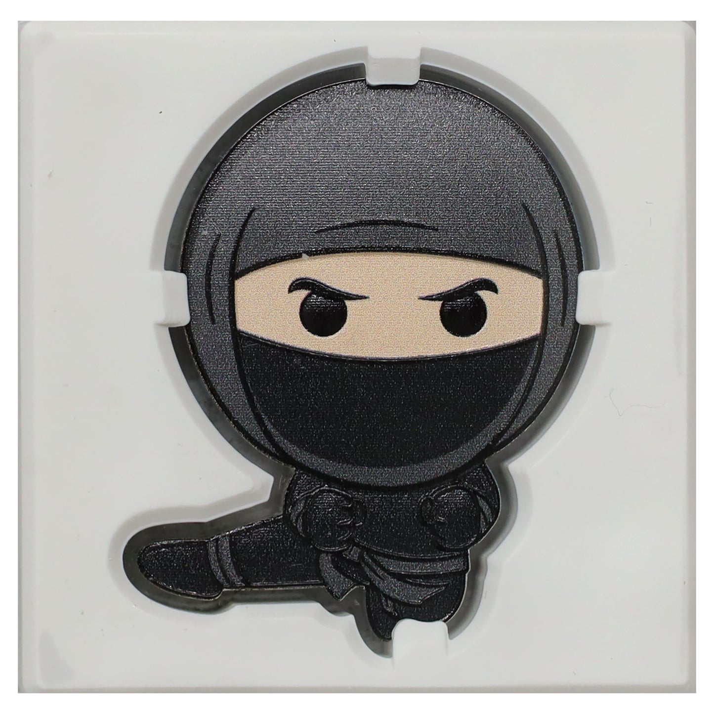 2022 Niue $2 Chibi Warriors: Ninja Shaped 1oz. Fine Silver Coin (No Tax) minor wear