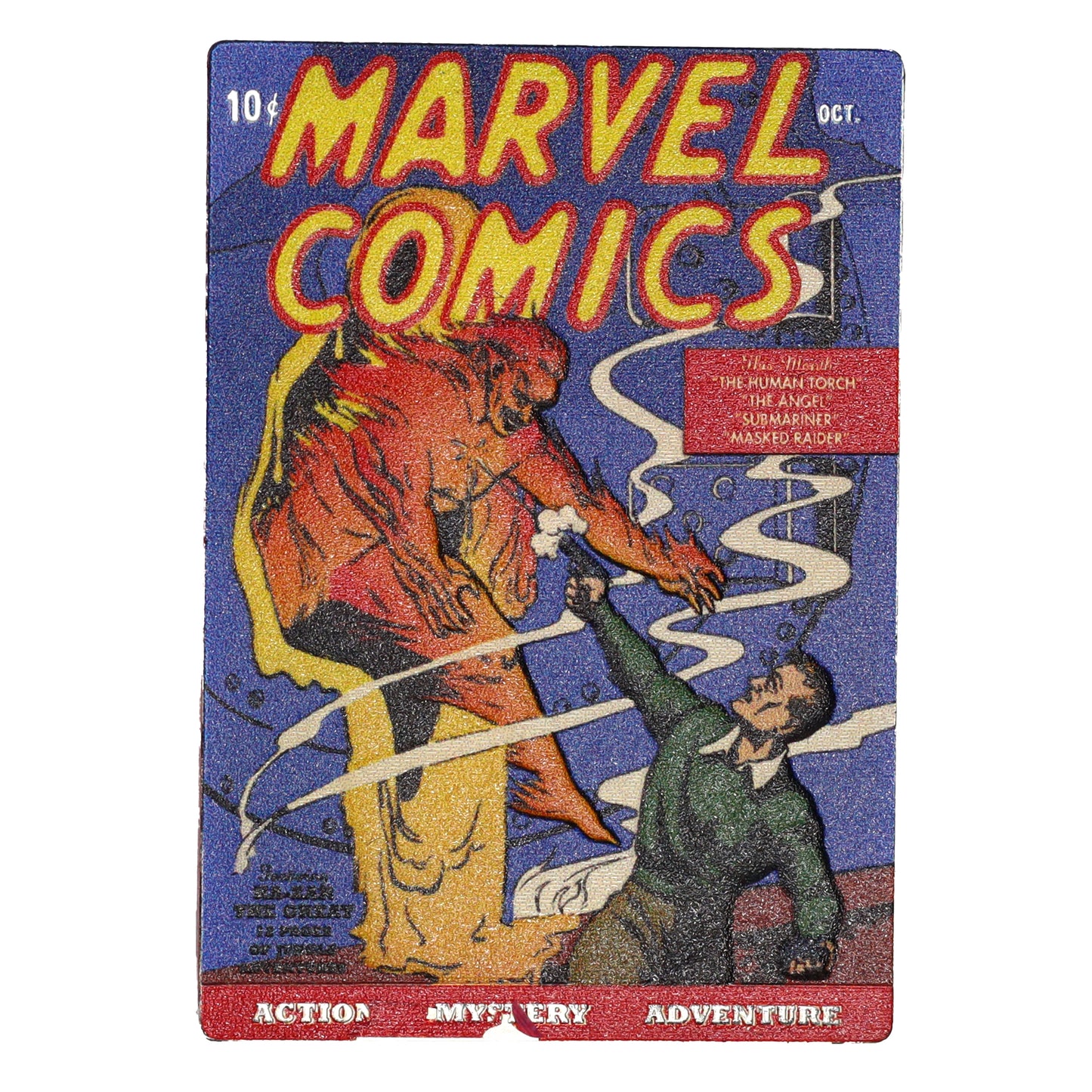 2023 Niue $2 Marvel Comics #1 1oz. .999 Rectangular Silver Coin (No Tax) scuffed cap.