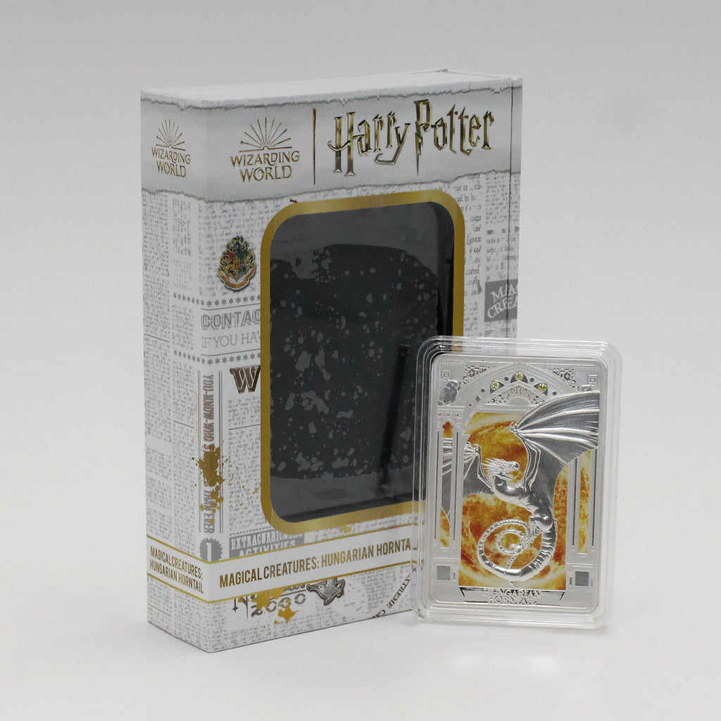 2024 Niue $2 Harry Potter Magical Creatures: Hungarian Horntail 1oz. Silver Coin (No Tax)