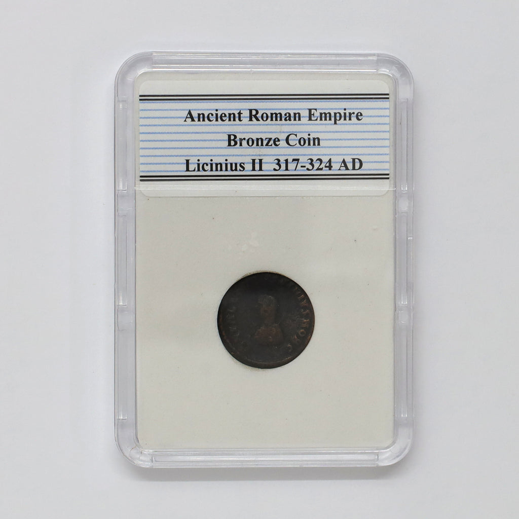Ancient Rome 317-324 Licinius II Bronze Coin