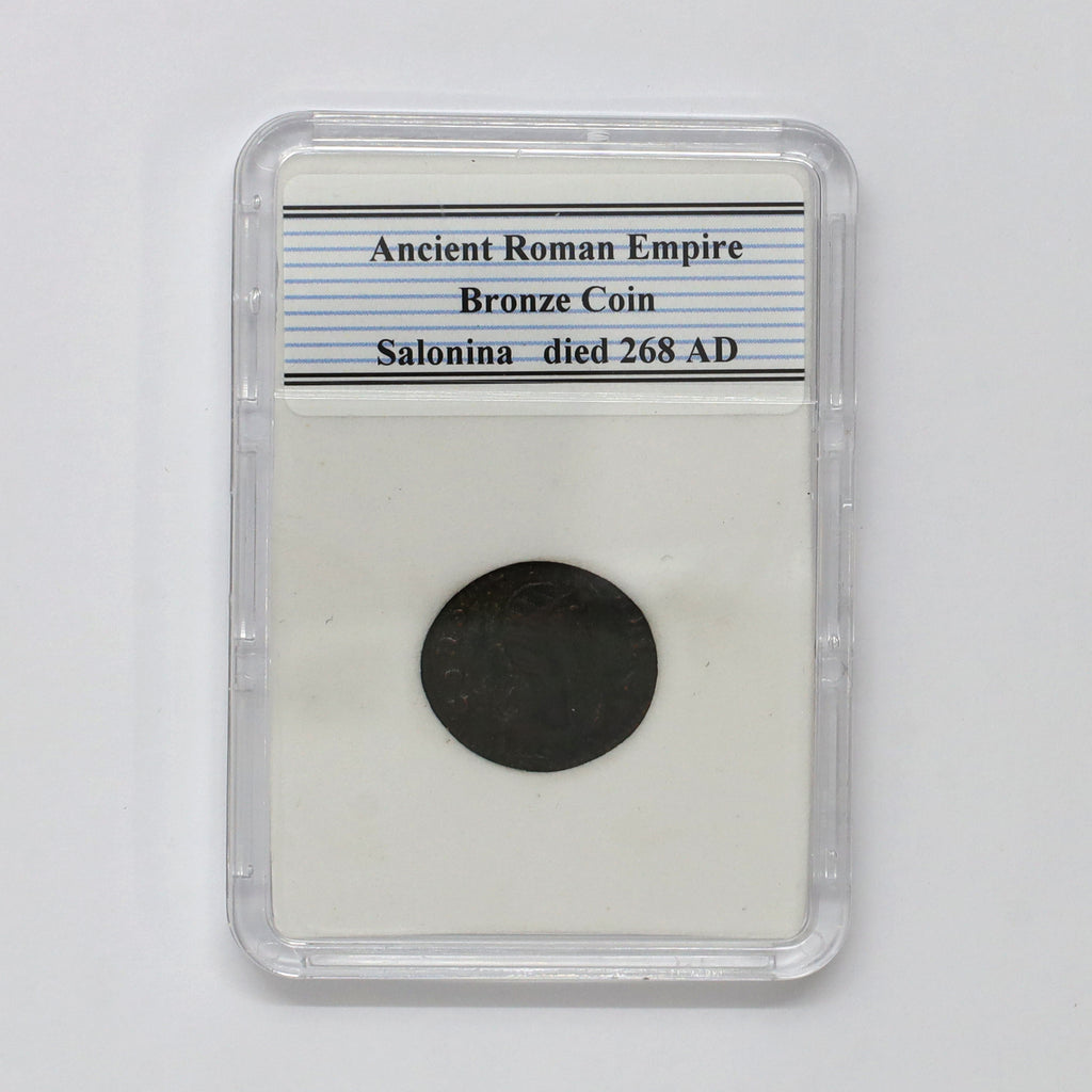 Ancient Rome c.268 Salonina Bronze Coin