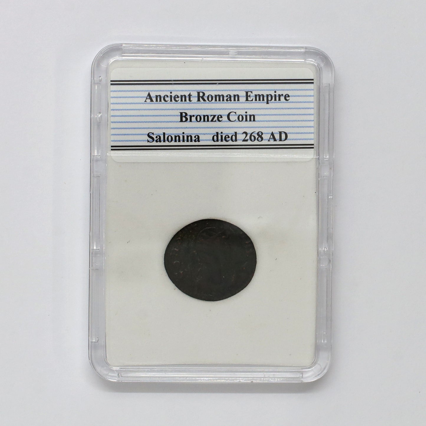 Ancient Rome c.268 Salonina Bronze Coin