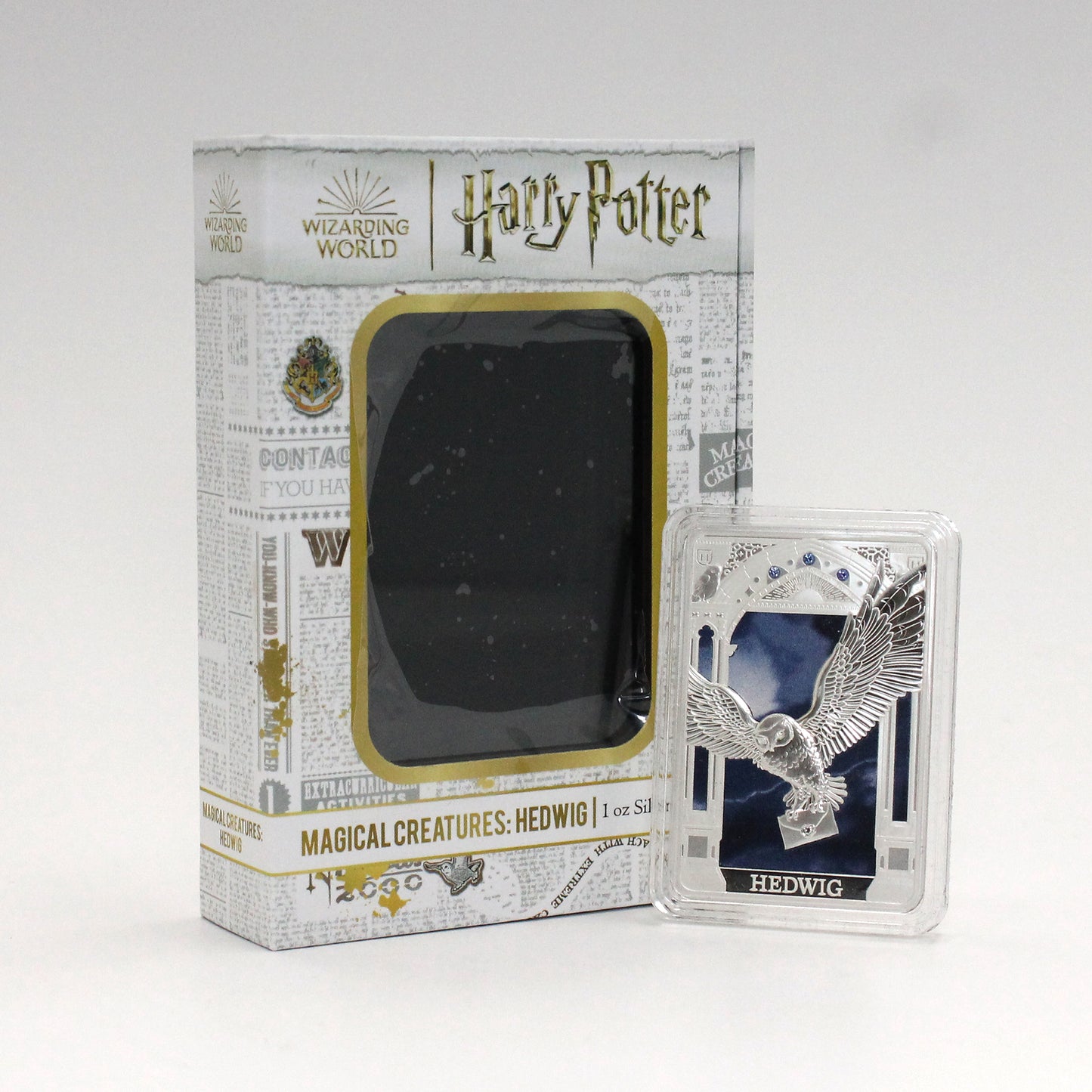 2023 Niue $2 Harry Potter Magical Creatures: Hedwig 1oz. Silver Coin (No Tax)