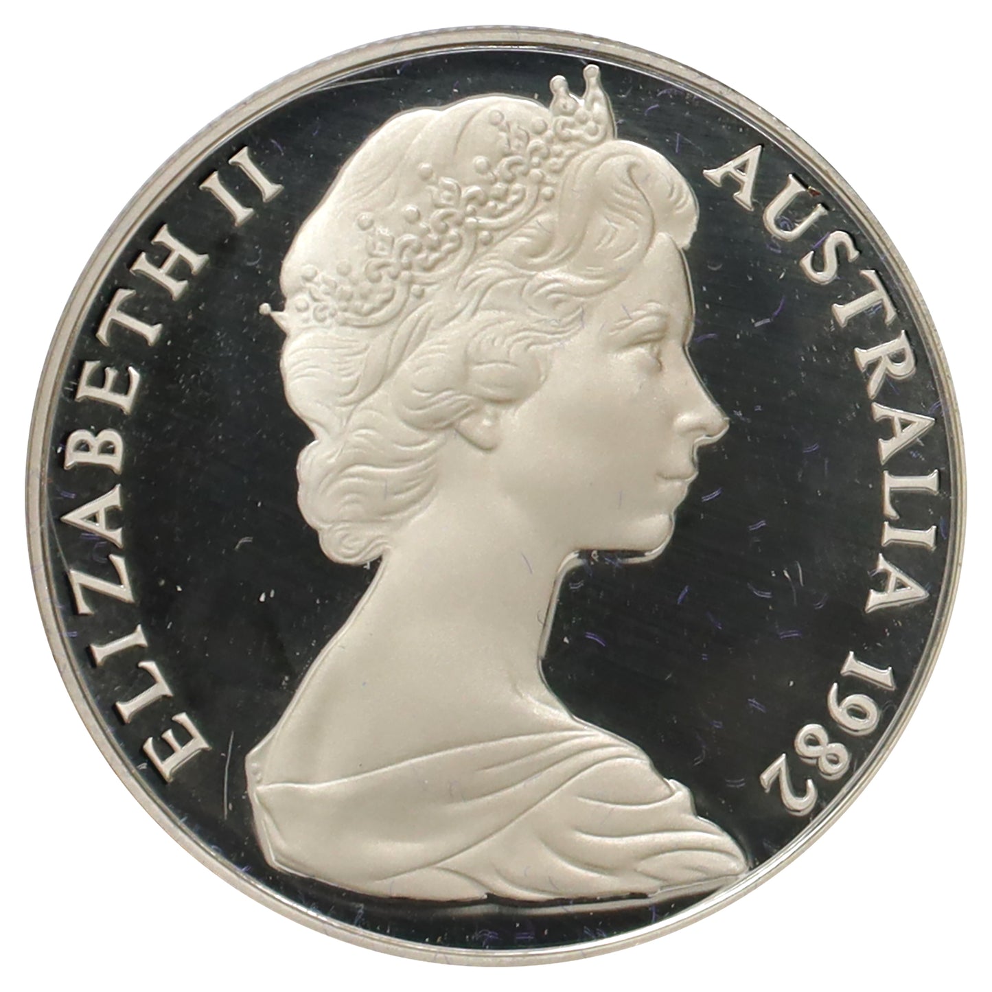 Australia 1982 $10 XII Commonwealth Games Sterling Silver Coin in Case (minor issues)