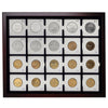 Estate Lot of 62x 1958-2009 Canada Dollars in Wooden Lighthouse Case