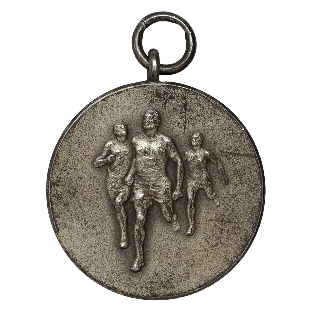 Midcentury Blank Sports Medal feat. Three Runners