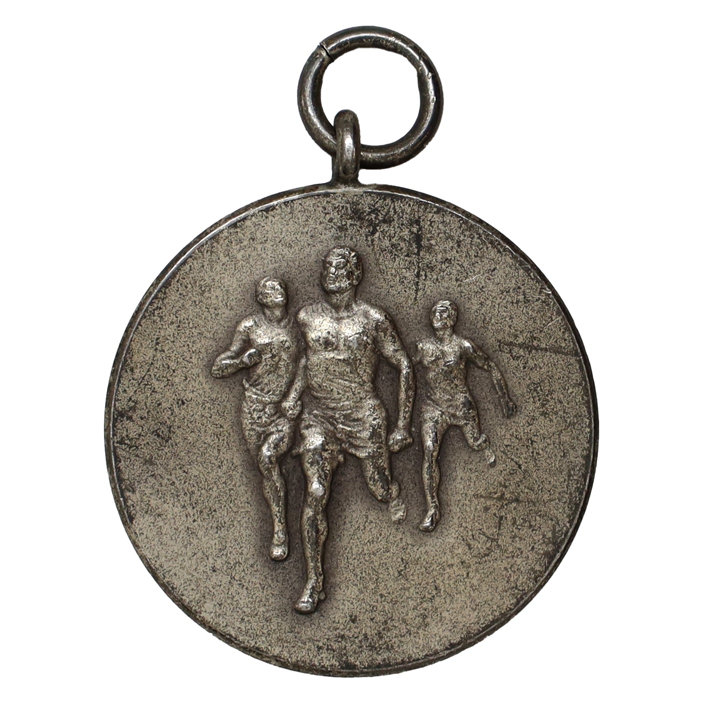 Midcentury Blank Sports Medal feat. Three Runners