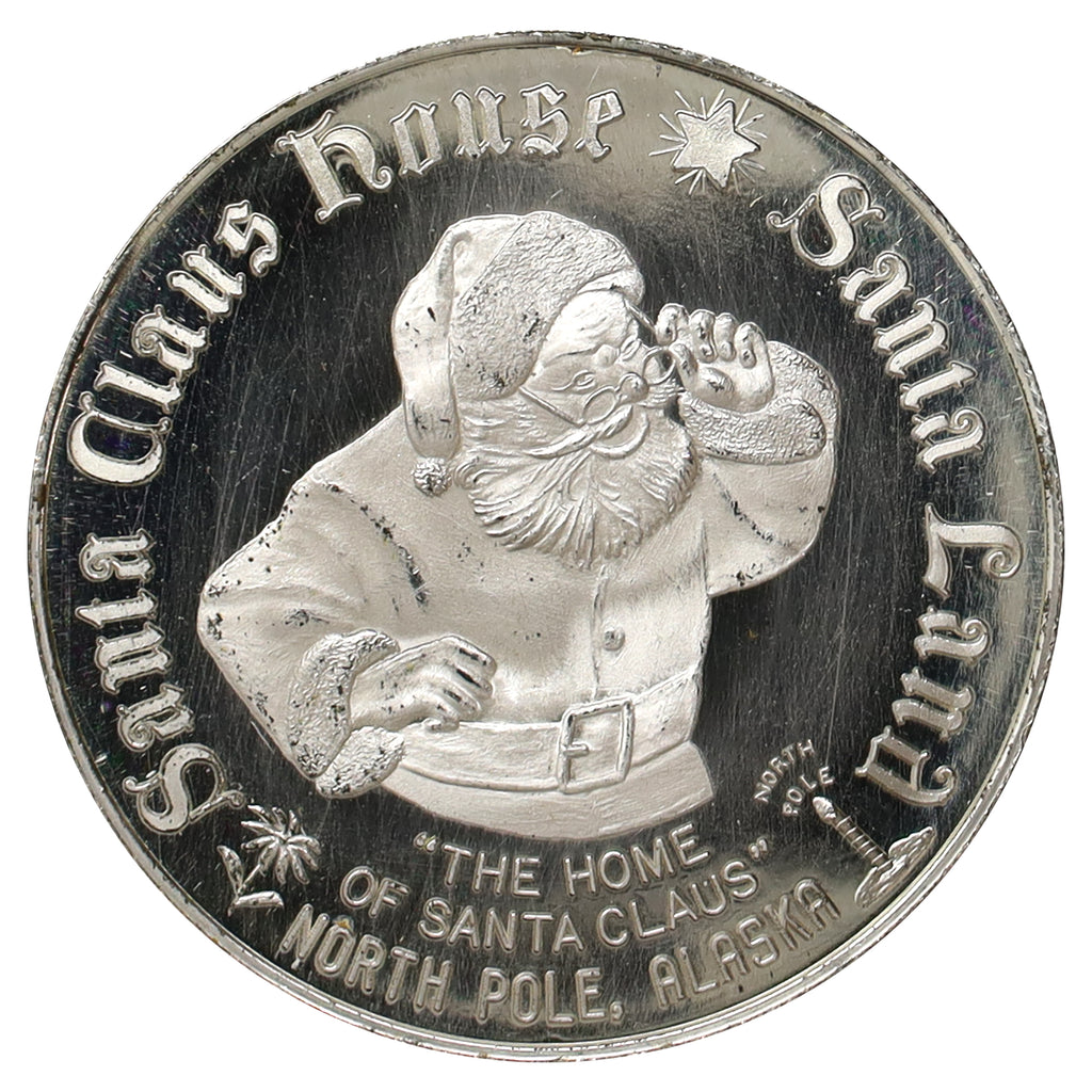 1966 North Pole, AK, Santa Claus House Token