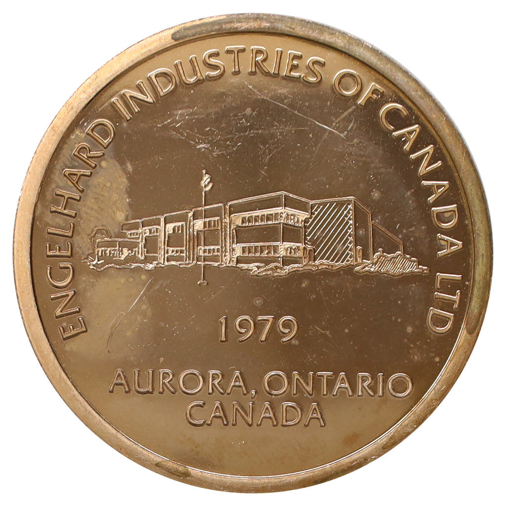 1979 Aurora, ON, Engelhard Industries of Canada Ltd. Token