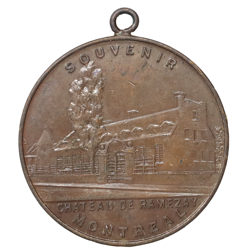 Victorian Chateau Ramezay Souvenir Medallion