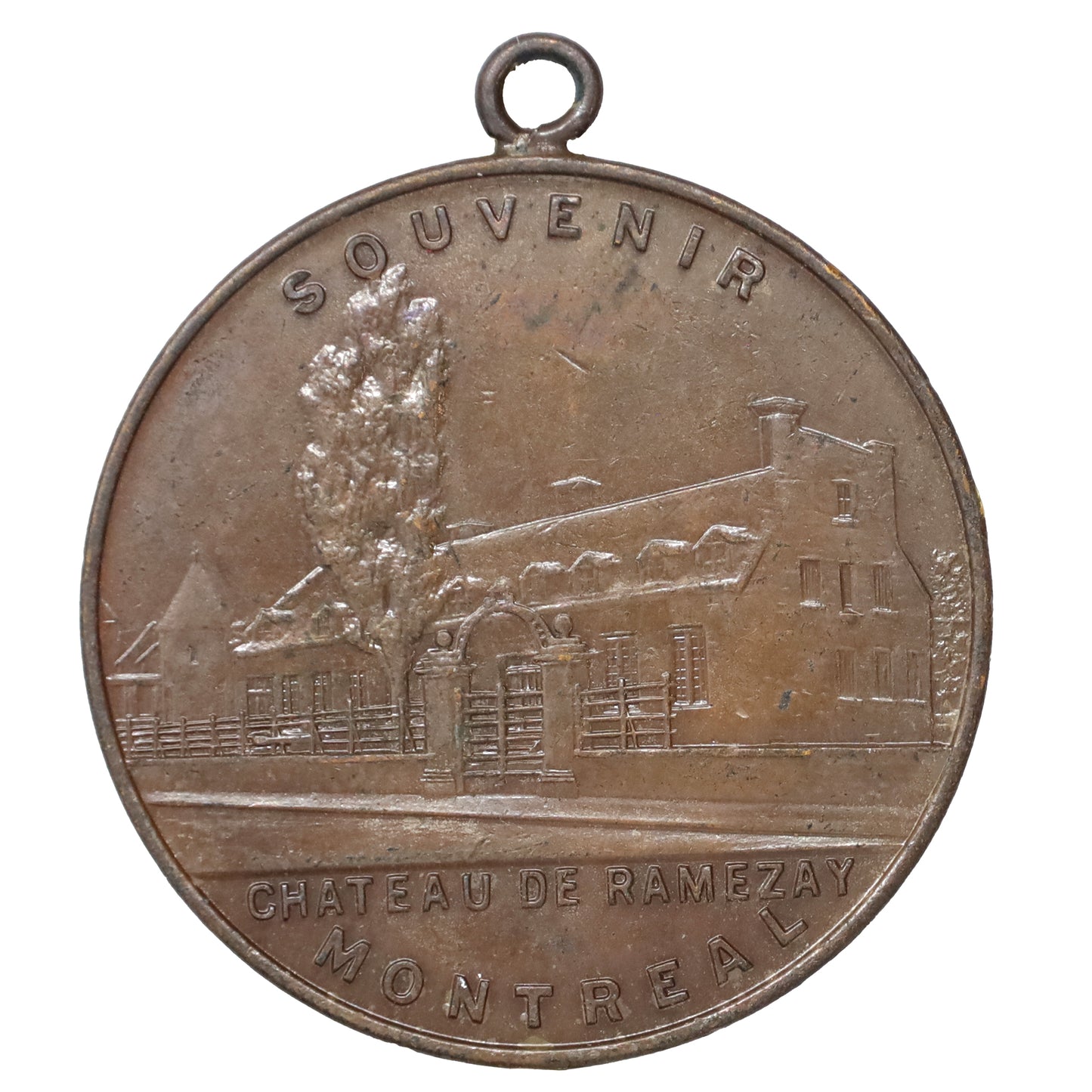 Victorian Chateau Ramezay Souvenir Medallion