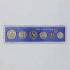 1973 Coins of Israel 25th Anniversary 6-Coin Mint Set (minor wear)
