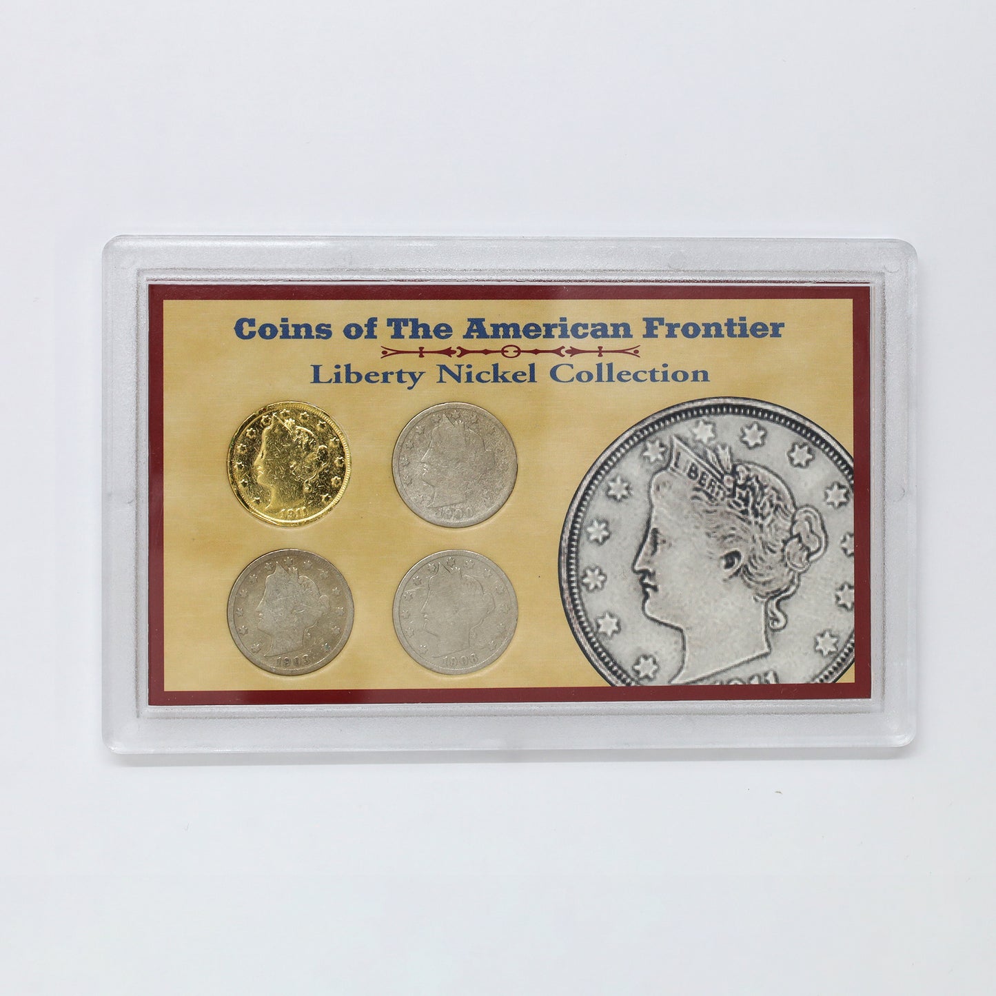 Coins of the American Frontier Liberty Nickel Collection (light wear)