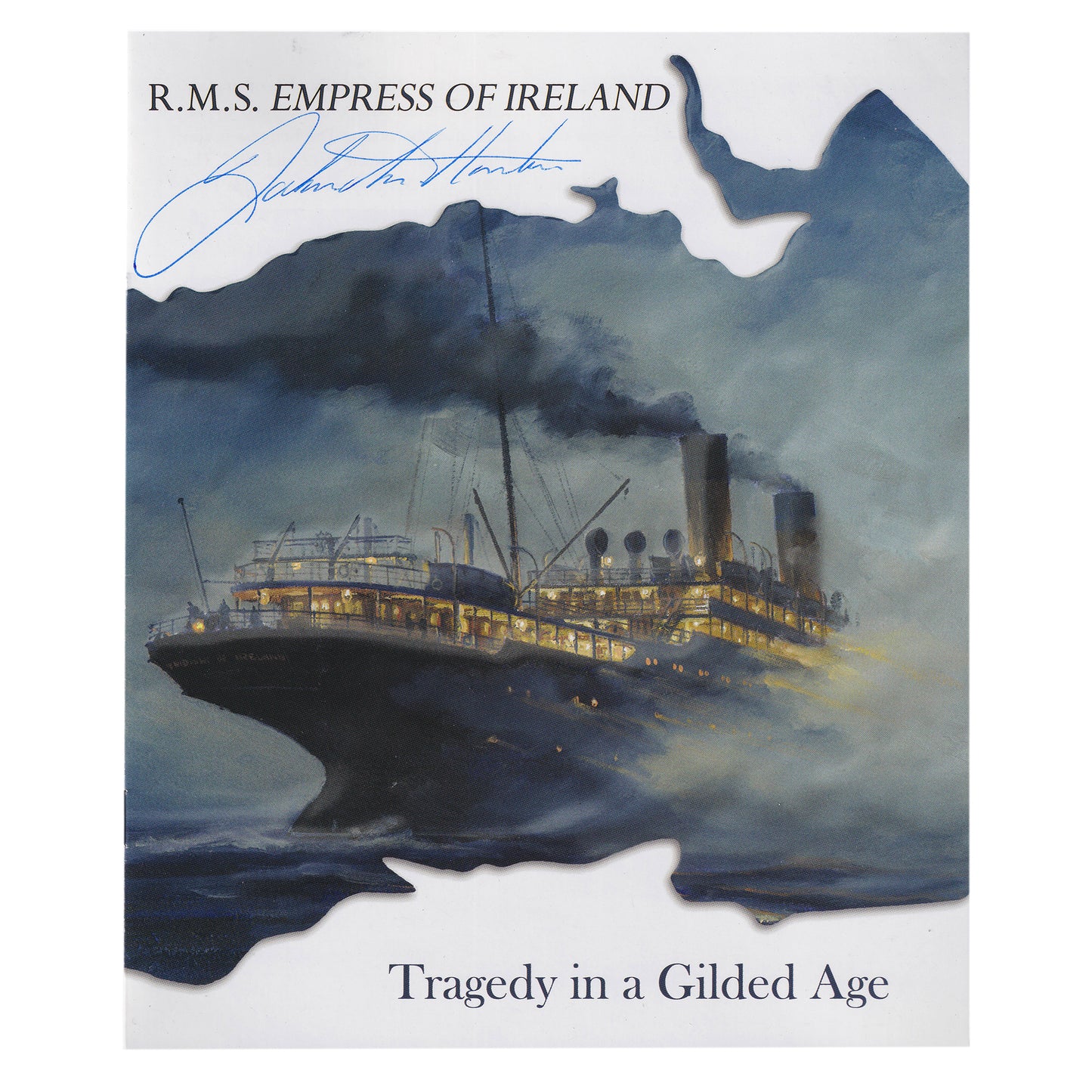 2014 $20 Lost Ships in Canadian Waters: Empress of Ireland Silver w/Info Booklet (No Tax)