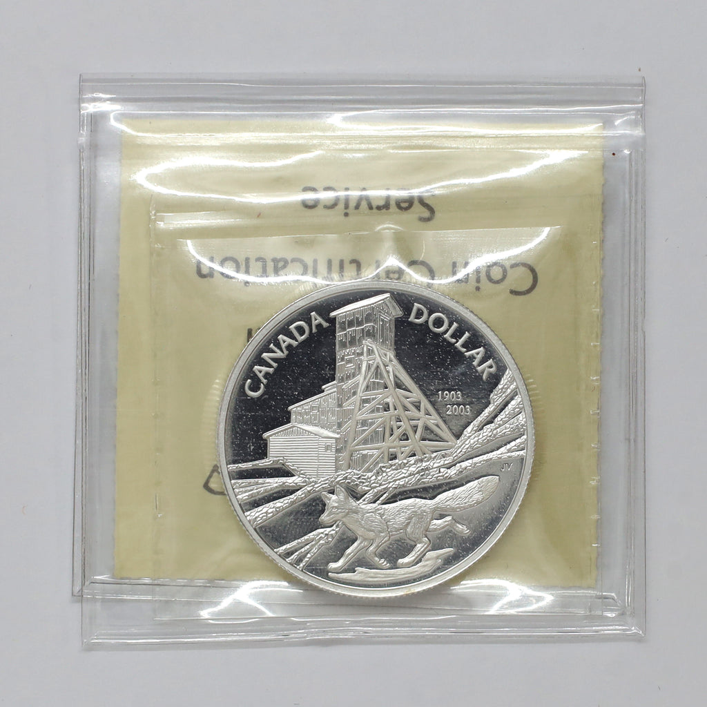 2003 Canada Cobalt Strike Silver Dollar ICCS Certified PF67 UHC (No Tax)