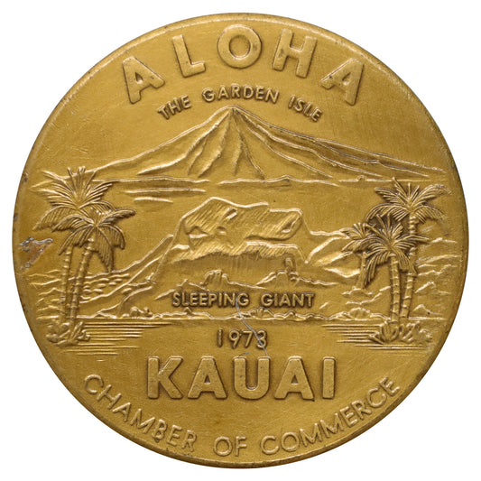 1973 Hawaii Prince Kuhio Kauai Aloha Dollar Trade Token