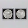 Pair of 2015 Canada $5 Birds of Prey 1oz. .9999 Silver Coins, 2pcs (No Tax) scr. caps
