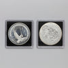Pair of Rwanda & Barbados 2018 & 2021 1oz. .999 Silver Rounds, 2pcs (No Tax) scr. caps