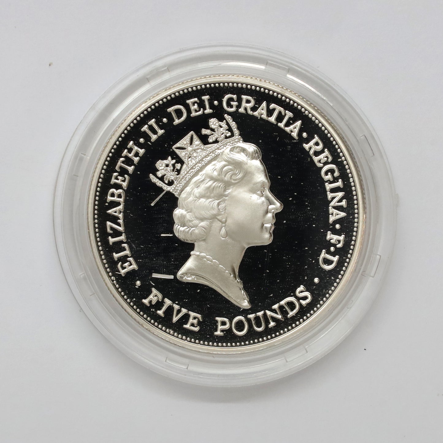 United Kingdom 1990 Queen Mother 90th Birthday Commemorative Crown in Case (issues)