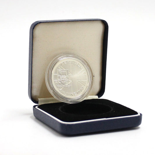 Falkland Islands 1982 Sterling Silver Liberation Crown (light wear)