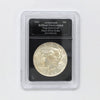 1926 USA High Relief God Silver Dollar in Bradford Exchange Slab and Case (wear)