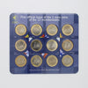 2002 First Official Issue of One Euro Coins of the 12 Member States of the EU Set