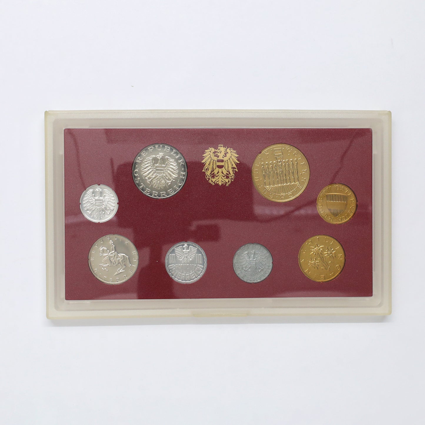 Austria 1993 8-Coin Mint Set (light wear)