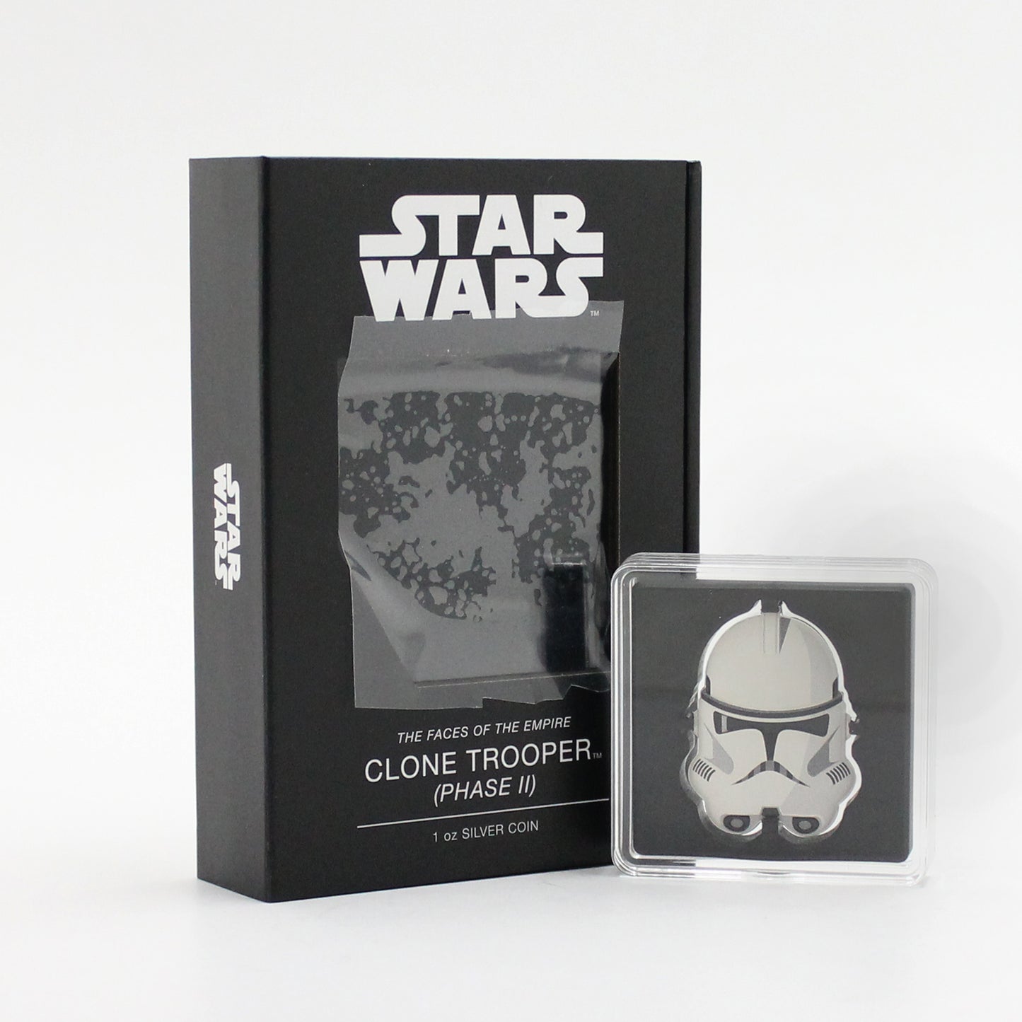 2022 Niue $2 Star Wars Faces of the Empire Clone Trooper Phase III 1oz Silver (No Tax)