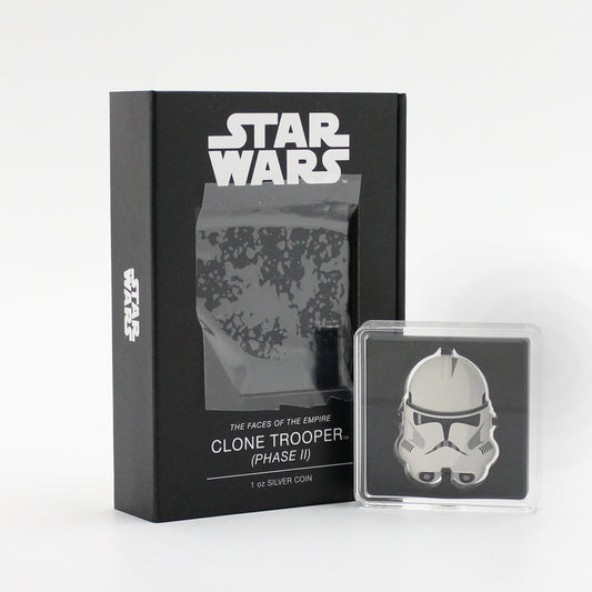 2022 Niue $2 Star Wars Faces of the Empire Clone Trooper Phase III 1oz Silver (No Tax)
