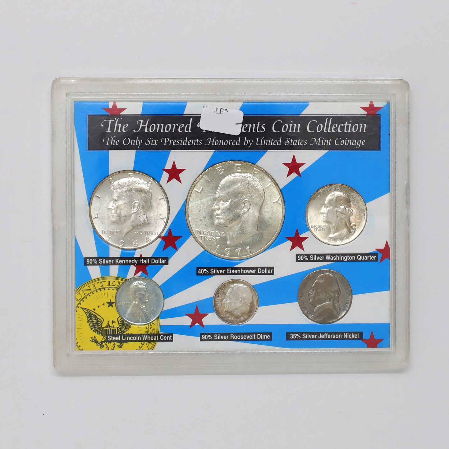 1995 USA Honored Presidents Coin Collection (wear)