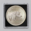 Bear & Bull 1oz. .999 Silver Round (No Tax) scuffed capsule