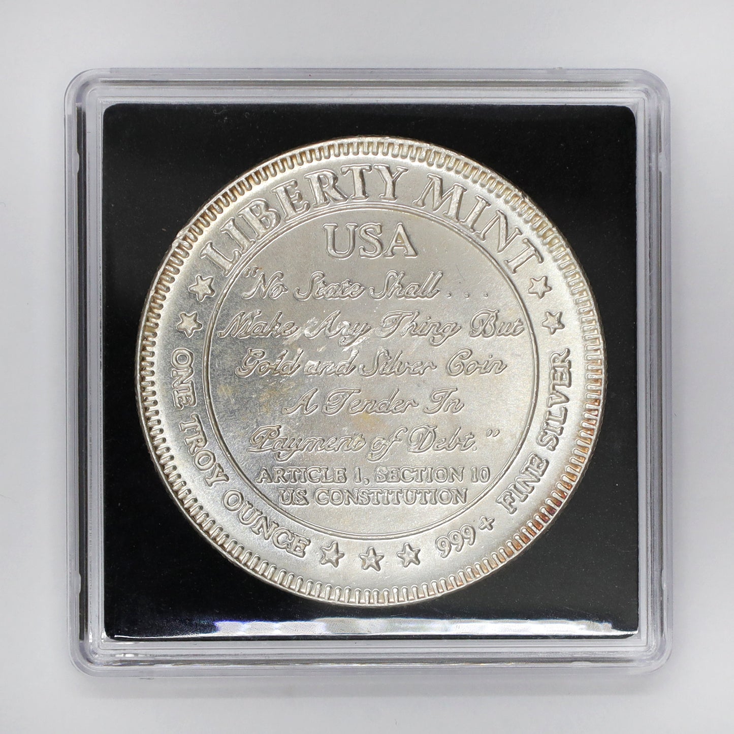 USA Liberty Mint USS Constitution 1oz Fine Silver Round (No Tax) issues
