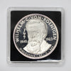 1995 Wilhelm Von Roentgen X-Ray 1oz .999 Fine Silver Round (No Tax) scratched capsule