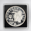 1995 Wilhelm Von Roentgen X-Ray 1oz .999 Fine Silver Round (No Tax) scratched capsule