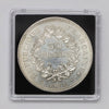 France 1975 Hercules 50 Francs .900 Silver Coin (light toning, scratched capsule)