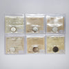 Lot of 6x 1947-1962 Canada 10-cents ICCS Certified MS62 to MS64, 6pcs