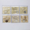 Lot of 6x 1951-1965 Canada 10-cents ICCS Certified MS62 to MS64, 6pcs