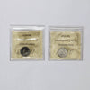 Pair of 1977 & 1978 Canada 10-cents ICCS Certified MS66 Numismatic BU, 2pcs