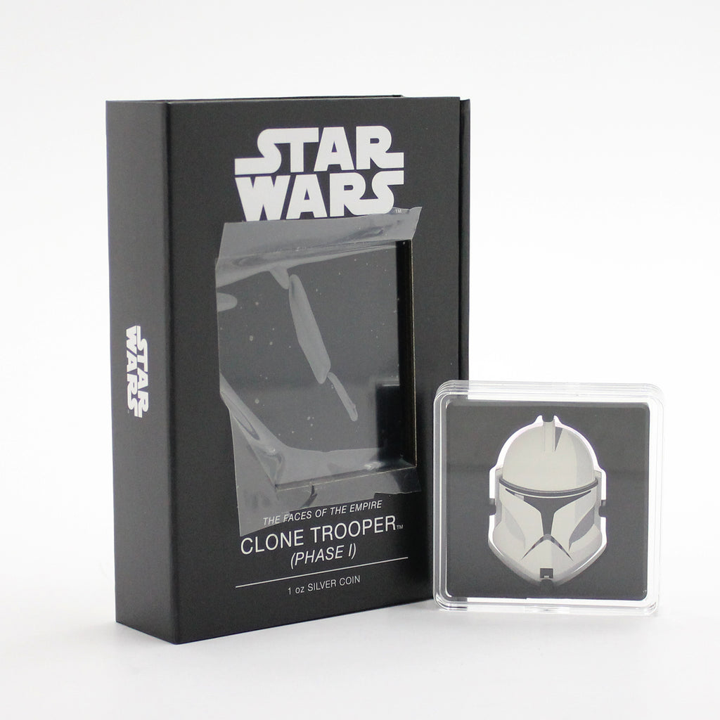 2022 Niue $2 Star Wars Faces of the Empire Clone Trooper Phase I 1oz Silver (No Tax)