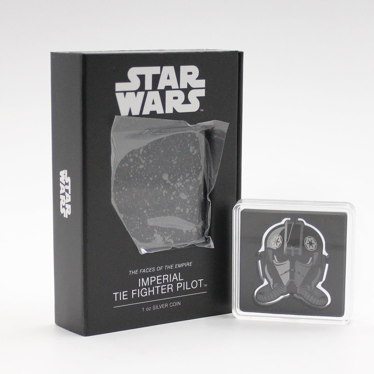 2021 Niue $2 Star Wars Faces of the Empire TIE Fighter Pilot 1 oz Fine Silver (No Tax)