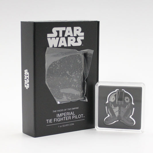 2021 Niue $2 Star Wars Faces of the Empire TIE Fighter Pilot 1 oz Fine Silver (No Tax)