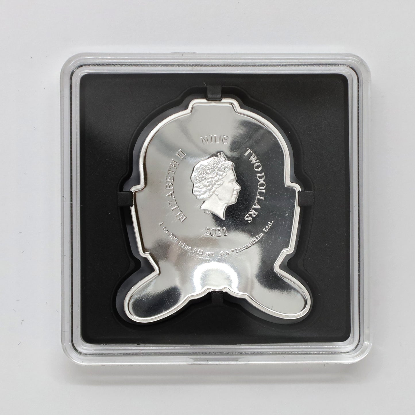 2021 Niue $2 Star Wars Faces of the Empire TIE Fighter Pilot 1 oz Fine Silver (No Tax)