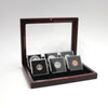 1964 Canada Individually Encapsulated 6-Coin Proof Set in Wood & Glass Case (wear)