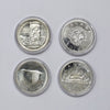 Canada's Four Queen Elizabeth II Silver Dollars 4-Coin Set in Case (light wear)